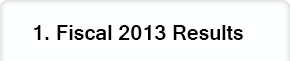 1.Fiscal 2013 Results