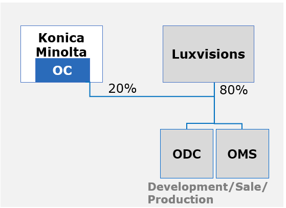 Structural diagram before amendment