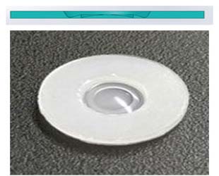 Far-Infrared Transmissive Resin Aspheric Lenses