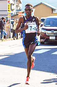 3区 9.2km　サムエル・ムワンギ選手