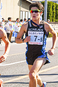 5区 7.8km　長谷川令選手