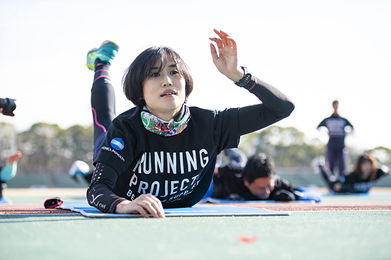 ランニングクリニックin大阪　3. ストレッチ＆補強運動