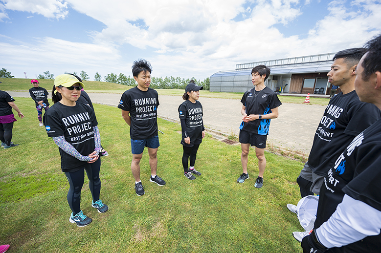 ランニングクリニックin札幌　4. ラントレーニング