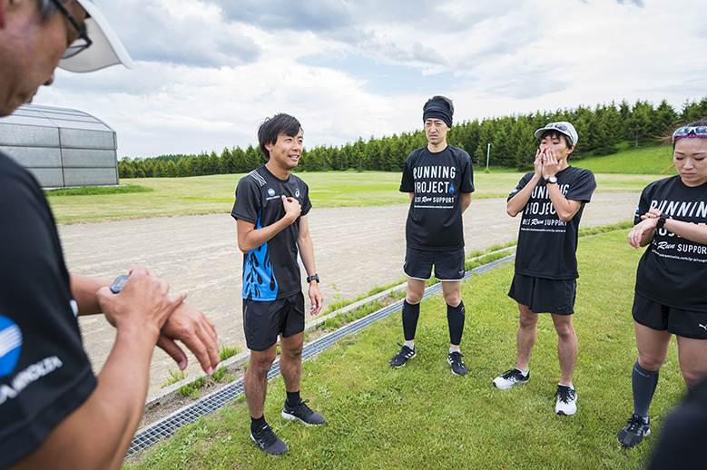 ランニングクリニックin札幌　4. ラントレーニング