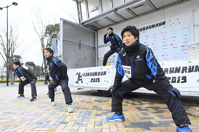 東京RUNRUNRUN2019 in青海　1.交流会／ステージイベント