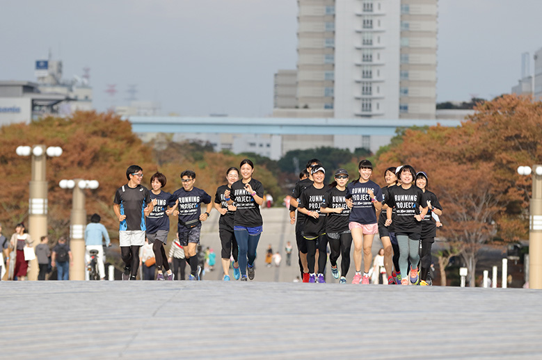 ランニングクリニックinお台場　4. ランニング