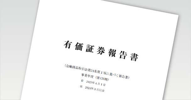 有価証券報告書