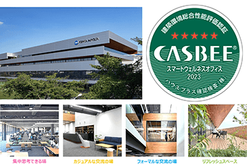 Innovation Garden OSAKA Center が「CASBEE-スマートウェルネスオフィス」最⾼位Sランク取得