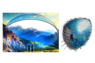 Konica Minolta Launches LED Dome System That Produces 360-degree Images on a Domed Display