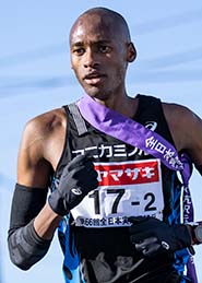 2区（8.3km）ジェームス・ムオキ選手