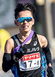 6区（12.1km）伊勢翔吾選手