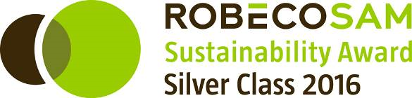 RobecoSAM Sustainability Award Silver Class 2016