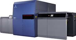 B2 Digital inkjet press, AccurioJet KM-1